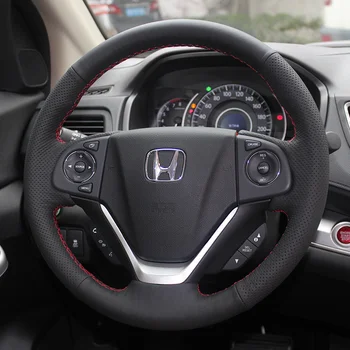 Dirbtinė Oda Automobilių Vairo Dangtelis Honda CR-V CRV 2012 2013 2016