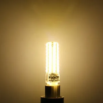G9 LED Lemputės 10W Šviesos Pritemdomi AC220V/110V Šiltai balta/ Balta 2835SMD 72LED Mini Šviestuvo Lempos Šviesos Nemokamas Pristatymas 20pcs/daug