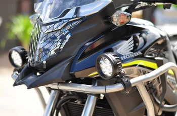 Honda CB500X CB 500X 2016 2017 2018 CNC Motociklo aliuminio lydinio Grotelės, priekinis žibintas Guard Dangtelio Raštas