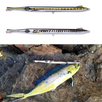 Hunthouse žvejybos masalas don belone suvilioti 225mm/27g ilgai liejimo pieštuku stickbait žvejyba, žvejyba leerfish ir mėlynos žuvys
