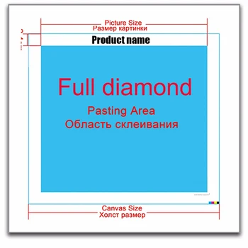 Kvadratiniu/Apvalus Deimantas Siuvinėjimo modelio Kryželiu Gyvūnų Erelis Diamond Tapyba 