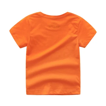 Kūdikis, Berniukas, Trumpas Rankovėmis marškinėliai 2019 m. Vasarą Naujų Animacinių filmų Autobusų marškinėliai trumpomis Rankovėmis, Medvilnės Berniuko, Topai
