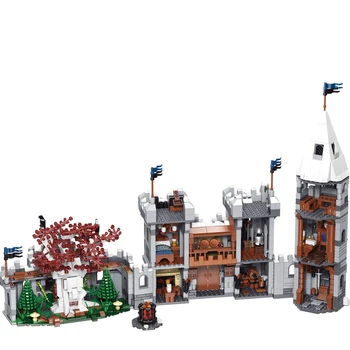 Mailackers Miesto Statybos Filmus Duomenys Dragon Winterfell Pilis Moduliniai Blokai Miesto Namų Architektūros Žaislai Vaikams