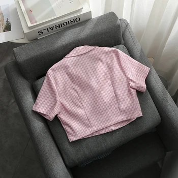 Minkštas mergaitėms rožinės spalvos pledas trumpi marškinėliai 