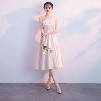 Nuotaka Cheongsam Rytų Moterų Vestuvių Qipao Trumpas Rankovės Šalis Suknelė Kinų Stiliaus Elegantiškas Ilgas Chalatas, Drabužių Vestido S-XXL
