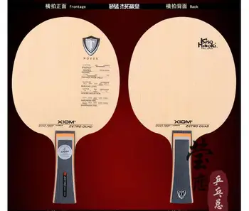 Originalus XIOM ZETRO QUAD stalo teniso ašmenys įžeidžiantis kilpos su greita ataka ping pong žaidimas raketės sporto