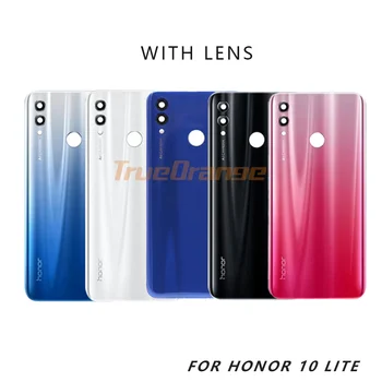 Originalą Huawei Honor 10 Lite Atgal Baterijos Dangtelis Galinių Durelių Atveju Būsto Pakeitimo Garbę 10Lite Baterijos Dangtelis
