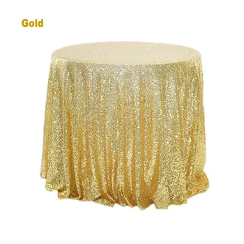 Prabangus Aukso China Staltiesė Blizgučiai Turas Stačiakampio formos, Siuvinėta staltiesė už Vestuves Kalėdinė Dekoracija