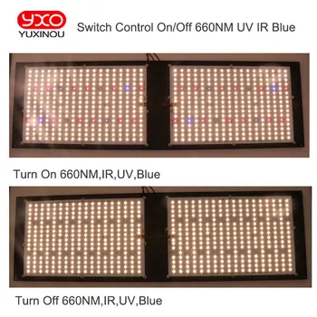 Pritemdomi LED Grow Light UV SPINDULIŲ Quantum Tech LED Valdybos Samsung LM301H V2 120W 240W 320W 480W Su Meanwell Vairuotojo 7 metų Garantija