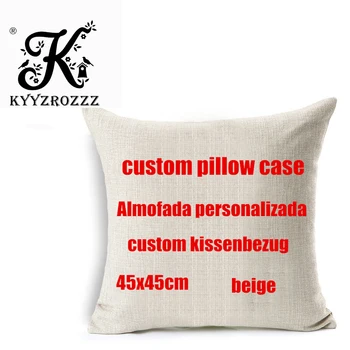 Privačių pritaikymas namų dekoratyvinės pagalvės pritaikyti pagalvėlė padengti asmeninį patalynė užvalkalas Spausdinimo nuotraukos nuotrauką