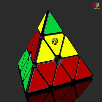 Qiyi Magic Cube X-man Bell V2 Piramidės Bell V2 V1 3x3x3 Magnetinio Kubo X Žmogus Bell V2 3x3x3 Kubo Profesinės Įspūdį Žaislas Vaikams