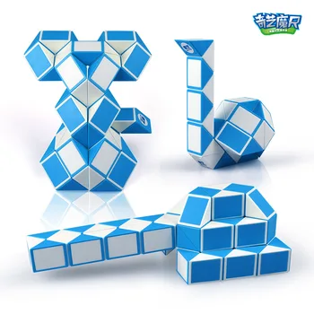 QIYI magija gyvatė greitis kubeliai 48 60 72 segmentus puzzle kubeliai švietimo magija valdovas žaislai Vaikams Gimtadienio Dovanos Lašas Laivas