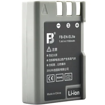 Skaitmeninis baterija EN-EL9 LT EL9, EN-EL9a, EN-EL9A Originalo kokybę Už Nikon EN-EL9a D40 D40X D60 D5000 D3000 Fotoaparatas Baterija