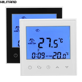 Skaitmeninis Jutiklinis Ekranas LCD Programuojamas Termostatas Protingas Temperatūros Reguliatorius.