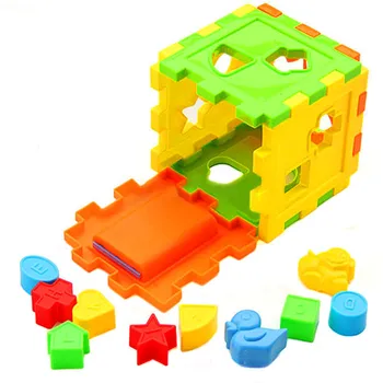 Spalvinga Blokuoti Magic Cube Žaislas, Vaikas Švietimo Blokai Žaislai Atitinkančių Blokai Rūšiavimo Lauke Plastikinių Kūdikių Žvalgybos Žaislas