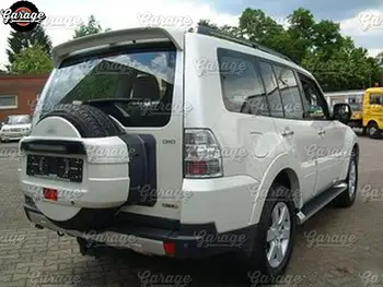 Spoileris penktosios duris Mitsubishi Pajero 4 2006-ABS plastiko sporto optikos reikmenys, automobilių tuningas aerodinaminis sparnas