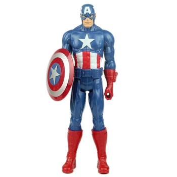 Stebuklas Keršytojas:Begalybės Karo Kapitonas Amerika Steve Rogers Su Shield Veiksmų-Paveikslas Kūrybos Kolekcines Modelio Vaikų Dovanų