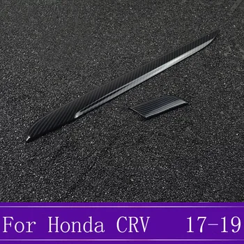 Tinka Honda CR-V CRV Anglies Pluošto Vidaus Apdailos Dengiamasis Rėmas Kontrolės Juostelės Apdaila, Automobilių Optikos Reikmenys 2017 m. 2018 m. 2019 m.
