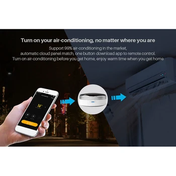 Tuya App Universalus IR Smart Nuotolinio valdymo pultelis WiFi+Centrinis Namo 
