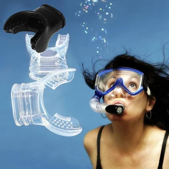 Universalus Scuba Nardymo Reguliatorius Nardymo Plastiko Kandiklį Silikono netoksiškas Anti-Alergijos Saugos Kvėpavimo po vandeniu Vamzdelis