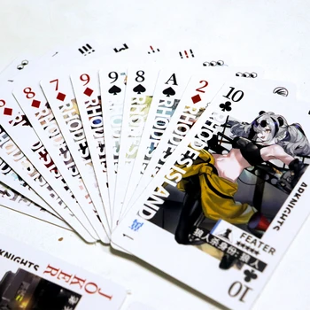Žaidimas Arknights Chen Amiya Exusiai Cosplay Pokerio Stalo, Kortų Žaidimo Lentos Žaidimų Kortelės Kūrybos Kalėdų Dovana 5.6 cm X 8.6 cm