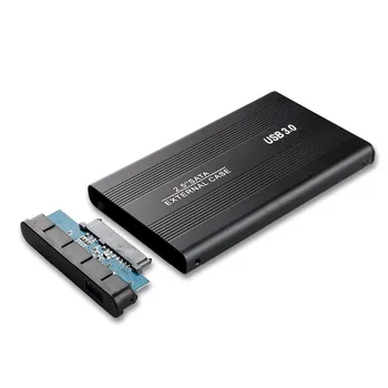 2.5 Colių Aliuminio Lydinio Sąsiuvinis SATA HDD Atveju Sata USB 3.0 SSD HD Kietojo disko Disko Išorės Saugojimo Talpyklos Dėžutės Dangtelį