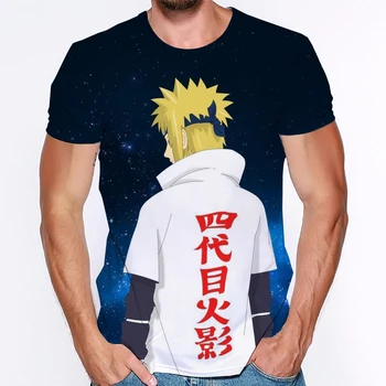 2020 Anime Naruto Cosplay Marškinėliai Drabužių Vyrams Harajuku T-shirt Uzumaki Akatsuki Haruno Sakura Anime Marškinėliai Estetinės Streetwear