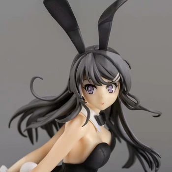 26cm Anime Pav Rascal Nėra Svajonė Bunny Mergina Sakurajima Mai Statulėlės Modelis Žaislų Kolekcijos Žaislas Seksualių Merginų Veiksmų Pav.