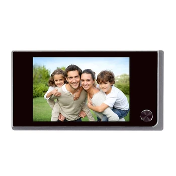 3.5 Colių Spalvotų LCD Sn Skaitmeninis Doorbell 120 Laipsnių Durys Akių Skambinti Elektroninės Durų Akutė Kamera Viewer Lauko Durys