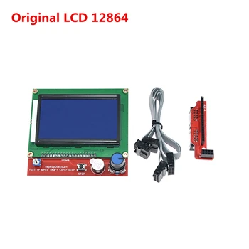 3D spausdintuvas atsarginės dalys, LCD12864 ekranas suderinamas Rampos valdybos skystųjų kristalų smart controller Reprap 12864 lcd ekranas