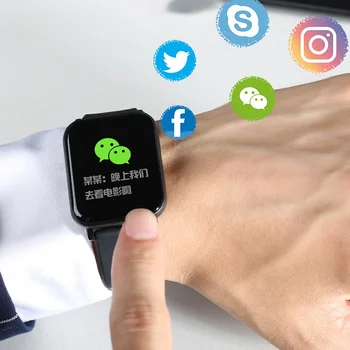 Aukštos Kokybės Smart Watch Paramos Sim TF Kortelės Telefono Ryšio Stumti Pranešimą Kamera, 