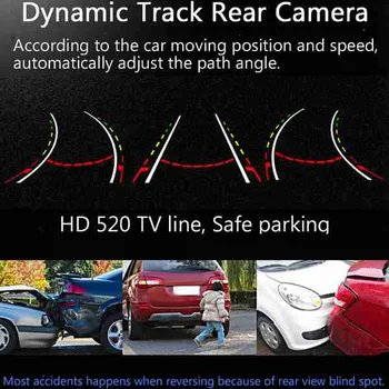 Automobilio Galinio vaizdo Kamera, Parkavimo Atbuline vaizdo Kamera Audi A3 A4, A6L S5 Q7