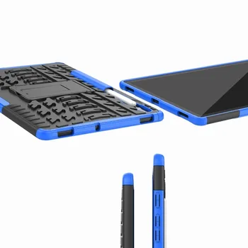 Case For Samsung Galaxy Tab S6 10.5 SM-T860 SM-T865 2019 Stovėti Sunkiųjų atsparus smūgiams gaubtas, skirtas 