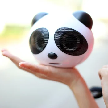 Gosear Mini USB2.0 Garsiakalbis Nešiojamų Aktyvus Panda Formos Stereo Laptop Notebook Telefoną 