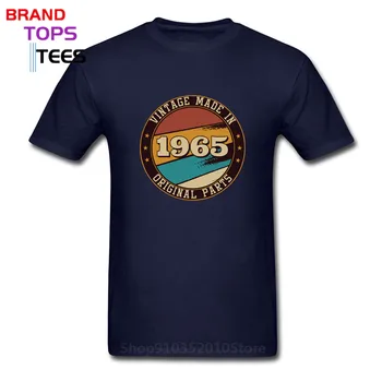 Klasikinių Senovinių 1965 marškinėliai vyrų prisijungė 55-oji Gimtadienio Tėvo diena dovanos Idėja Tee Viršūnes Gimė 1965 Klasikinis 55 Metų amžiaus, 1965, T-shirt