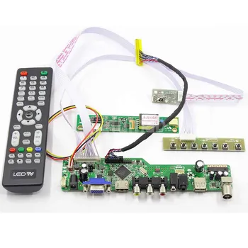 Latumab Naujas Rinkinys LQ154K1LB1C TV+HDMI+VGA+USB LCD LED Ekrano Valdiklio Tvarkyklę Valdyba