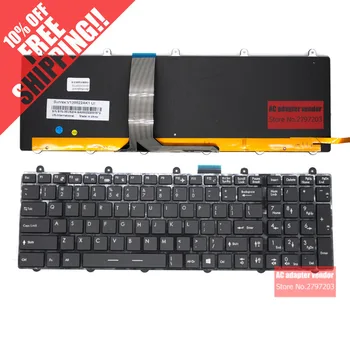 NAUJŲ Pakeisti MSI GE70 GT60 GT70 GX60 GX70 GT780 GE60 1762 spalvinga apšvietimo nešiojamas kompiuteris Built-in klaviatūra