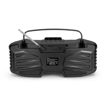 Nešiojamų Bluetooth Garsiakalbiai Lauko Belaidės Stereo Bass Kolonėlės žemų dažnių garsiakalbis Soundbar Parama TF kortelę AUX USB laisvų Rankų FM Radijas