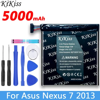 Originalus KiKiss Baterija Asus Nexus 7 II 2 2 2013 ME57K ME57KL K00 5000mAh C11P1303 Planšetinio kompiuterio Baterija Asus Nexus7 2013