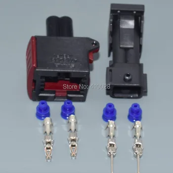 Shhworldsea 2 pin 3.5 mm male & female elektros uždaromos auto jungtis 1-965422-1 1-962344-1