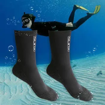 SLINX 3mm Plaukimo Įkrovos Scuba maudymosi Kostiumėliai, Wetsuit Neopreno Nardymo Kojines, Stabdžių Įbrėžimų Atšilimo Snorkeling Kojinės