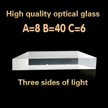 Spektrinis Optika Dove Prizmę Vietoje Trapecijos Formos Prizmę K9 Medžiagos, Aukšto Tikslumo Didelio Atspindžio Pritaikoma
