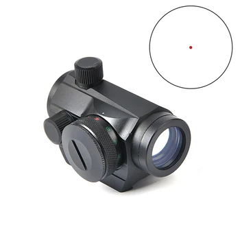 Taktinis Raudona Micro Dot Akyse Mini 1X24 T1 Rifescope Akyse Snaiperis Raudonos, Žalios Dot Akyse Su Greito atjungimo Red Dot taikymo Sritis