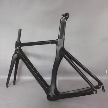 Tantan gamyklos naujas Aero dizaino visų juoda spalva anglies kelių dviračio rėmas su anglies pluošto dviračių lenktynių frame700c priimti tapyba