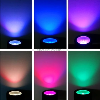UV+RGB Poveikis 30W COB LED Etape Plauti Šviesos ,Bevielį Nuotolinio valdymo pultą Ir DMX Contol LED Par Šviesos DJ, Vestuves Baras Klubo LED Lempos