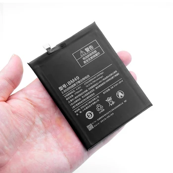 Už Xiaomi Mi Max 4850mAh BM49 Ličio Baterija Xiaomi Mi Max Baterija Batterie Bateria Akumuliatorius, Išmaniųjų Telefonų Pakeitimo