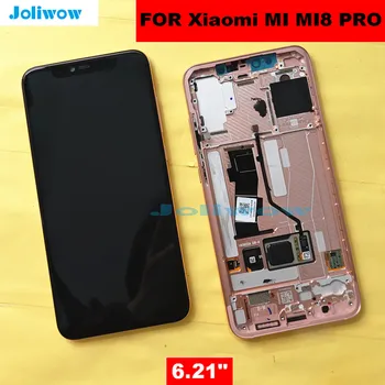 Už Xiaomi Mi8 PRO-Ekrano, pirštų Atspaudų LCD Ekranas+Touch Ekranas skaitmeninis keitiklis Asamblėjos Pakeisti mi8PRo lcd