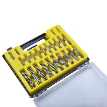0.4-3.2 mm Hss Twist Drill Nustatyti Miniatiūriniai Micro Mini Bitų metalo grąžtų rinkinys grąžtai, Gręžimo Bitai Amatų Modelis Hobis Twist 150Pc