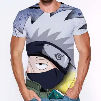 2020 Anime Naruto Cosplay Marškinėliai Drabužių Vyrams Harajuku T-shirt Uzumaki Akatsuki Haruno Sakura Anime Marškinėliai Estetinės Streetwear
