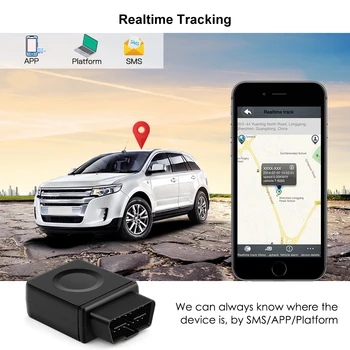 4G OBD Tracker, Auto GPS Seklys CCTR-830G OBD2 Plug Stebėjimo Įkrovimo realiu laiku Nustatyti Balso Stebėti Nemokamai Įrenginio Programinė įranga